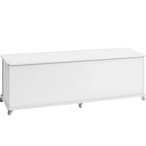 Bau Banco Organizador 1 Porta 135cm Branco Dcasa Branco