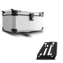 Baú+base de fixação top case 56 litros super adventure triumph tiger 1200 2014/20 Baú+base de fixação top case 56 litros super adventure triumph tiger 1200 2014/20