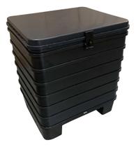 Bau Bauleto 134 Litros Motoboy 6 Extensores Mn3