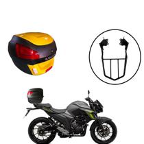 Baú Bauleto 29 Litros Awa Pross + Bagageiro Fz25 18 - 23