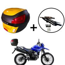 Baú Bauleto 29 Litros Awaproos + Suporte Lander 250 2019+