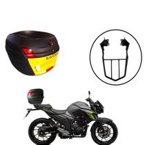 Baú Bauleto 34 Litros Awa Pross + Bagageiro Fz25 18 - 23