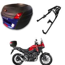 Baú Bauleto 34l com Suporte Baú Superior Nx 500 2026