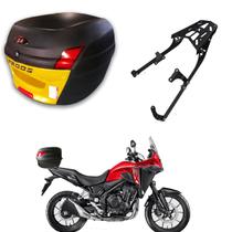 Baú Bauleto 34l com Suporte Baú Superior Nx 500 2026