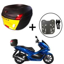 Baú Bauleto 34l + Suporte Superior Honda Pcx150 2013+