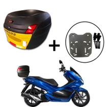 Baú Bauleto 34l + Suporte Superior Honda Pcx150 2013+