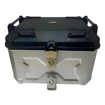 Bau bauleto 45 litros top box (prata) (plastico) (lm race / g3548-2pta) galpão