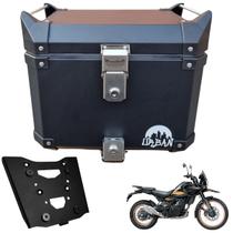 Baú Bauleto Alumínio Preto Urban 35 L p/ Himalayan 450 Bráz