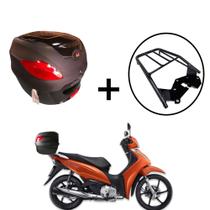 Baú Bauleto Awa Pross 41l + bagageiro de Biz 2018+