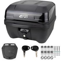 Baú Bauleto Givi 33 Litros T33 Traffic Monolock T33nt Preto Baú Bauleto Givi 33 Litros T33 Traffic Monolock T33nt Preto