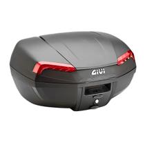Bau Bauleto Givi Monolock Riviera 46 Litros Lente Vermelha Bau Bauleto Givi Monolock Riviera 46 Litros Lente Vermelha