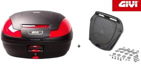Bau Bauleto Givi Monolock Verm E-470N Bauleto 47L 2capacetes Bau Bauleto Givi Monolock Verm E-470N Bauleto 47L 2capacetes