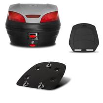 Baú Bauleto Moto Pro Tork 30 Litros + Base Bros 150/160 / XRE 190 2009 à 2018