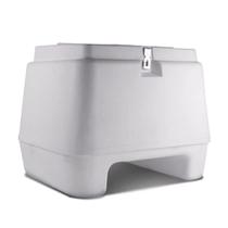 Baú Bauleto Moto Traseiro 80 Litros Plástico Injetado BP-06PT - Pro Tork