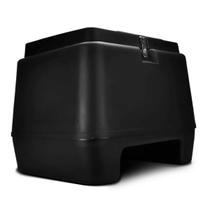 Baú Bauleto Moto Traseiro 80 Litros Plástico Injetado Preto Pro Tork - BP-06PT