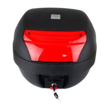 Bau Bauleto Moto Traseiro C/ Refletor 28 Litros + Base Fixação Smart Brox ProTork Bau Bauleto Moto Traseiro C/ Refletor 28 Litros + Base Fixação Smart Brox ProTork