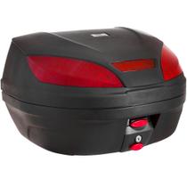 Baú Bauleto para Motos 52 Litros SmartBox 3 Com Refletor Traseiro Chave e Trava Preto Pro Tork - BP-11PT