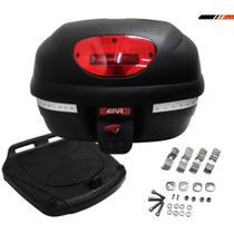 Bau Bauleto Para Motos Point 33 Litros Monolock Preto Givi