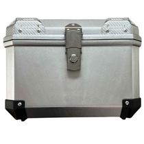 Bau Bauleto Plastico 45 Litros Com Alça Universal Capacete Capa De Chuva Bau Bauleto Plastico 45 Litros Com Alça Universal Capacete Capa De Chuva