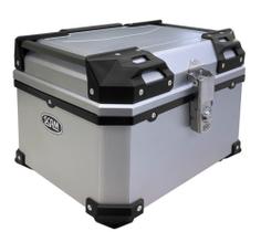 Baú Bauleto Superior Scam Linha Economy 42l Prata