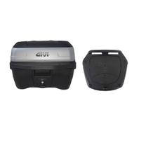 Bau bauleto top case traseiro Givi Monolock Traffic 33 L T33nbr Bau bauleto top case traseiro Givi Monolock Traffic 33 L T33nbr