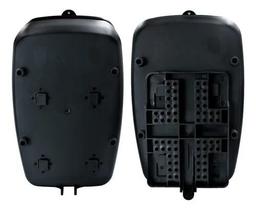 Baú Box Bike Kalf KF406 em plástico com base de engate rápido 20l preto