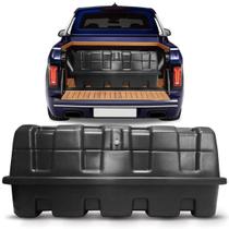Baú Caixa Box Para Bagagem Pickup Maleiro 140 Litros