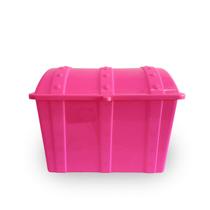 Baú Caixa Organizadora De Plástico Para Brinquedos e Objetos - Usual Utilidades
