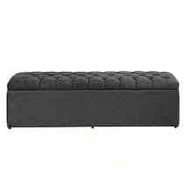 Báu Calçadeira Sapateira Dubai 1,58 Mt-suede Cinza