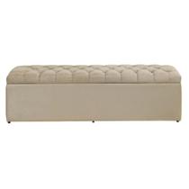 Báu calçadeira sapateira Dubai 1,93 Mt-Suede Bege Báu calçadeira sapateira Dubai 1,93 Mt-Suede Bege