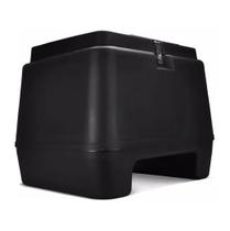 Bau carga 80lts plastico preto tork 80 litros Bau carga 80lts plastico preto tork 80 litros