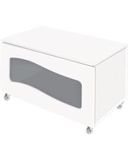 Baú Carrossel Acetinado (Branco)