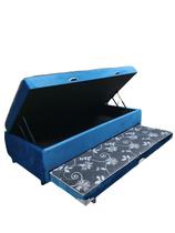 Baú Conjugado Solteiro Com Cama Auxiliar