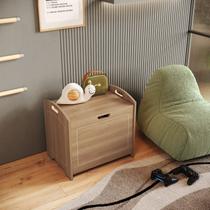 Baú Davi Retrô com Divisória Interna 100% Mdf 15cm Bp 55cm X 51cm X 40cm Lxaxp