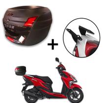 Baú De 34 Litros + Suporte Baú Superior Elite 125