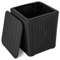 Baú de Armazenamento Externo Impermeável Giantex 43,5 L Baú de Armazenamento Externo Impermeável Giantex 43,5 L