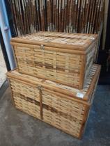 Bau de bambu natural