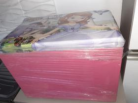 Baú de brinquedos infantil da princesinha Sofia