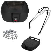 Bau De Moto 28 Litros Pro Tork Com Bagageiro Max 125 2004 Até 2011 Bau De Moto 28 Litros Pro Tork Com Bagageiro Max 125 2004 Até 2011