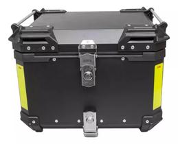 Bau De Moto Traseiro 45 Litros Universal Aluminio Anti-roubo