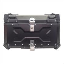 Baú de Moto Traseiro Tronos 65L-T-X em Alumínio - Base Universal - 65 Litros - Forro em material sintético - Preto Baú de Moto Traseiro Tronos 65L-T-X em Alumínio - Base Universal - 65 Litros - Forro em material sintético - Preto