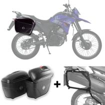 Baú Givi E21 Par + Sup. Baú Lateral Lander 2019-2023