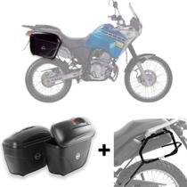 Baú Givi Lateral E21 Litros +suporte Lateral Teneré 250 2011-2015