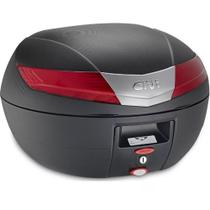 Baú Givi Monokey V-40N 40 Litros Preto Lente Vermelha