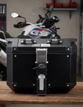 Bau Givi Outback 42l Monokey C/ Trava Traseiro Bmw Trekker Cor:Preto