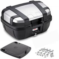 Baú Givi Top-case Trekker Trk52n 52 L Alumínio + Base E250