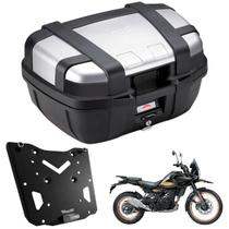 Baú Givi Trekker Trk52n 52L + Rack Bráz Monokey Himalayan450 Baú Givi Trekker Trk52n 52L + Rack Bráz Monokey Himalayan450