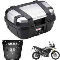 Baú Givi Trekker Trk52n 52L + Suporte Monokey Tiger 900 Bráz