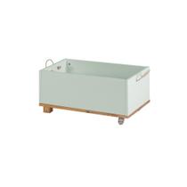 Baú Infantil Doug 60cm X 36cm X 30cm Verde/Amêndoa Baú Infantil Doug 60cm X 36cm X 30cm Verde/Amêndoa