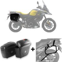 Bau Lat Givi E21 + Sup Bau Lat. Suzuki V Strom650 2014-2018